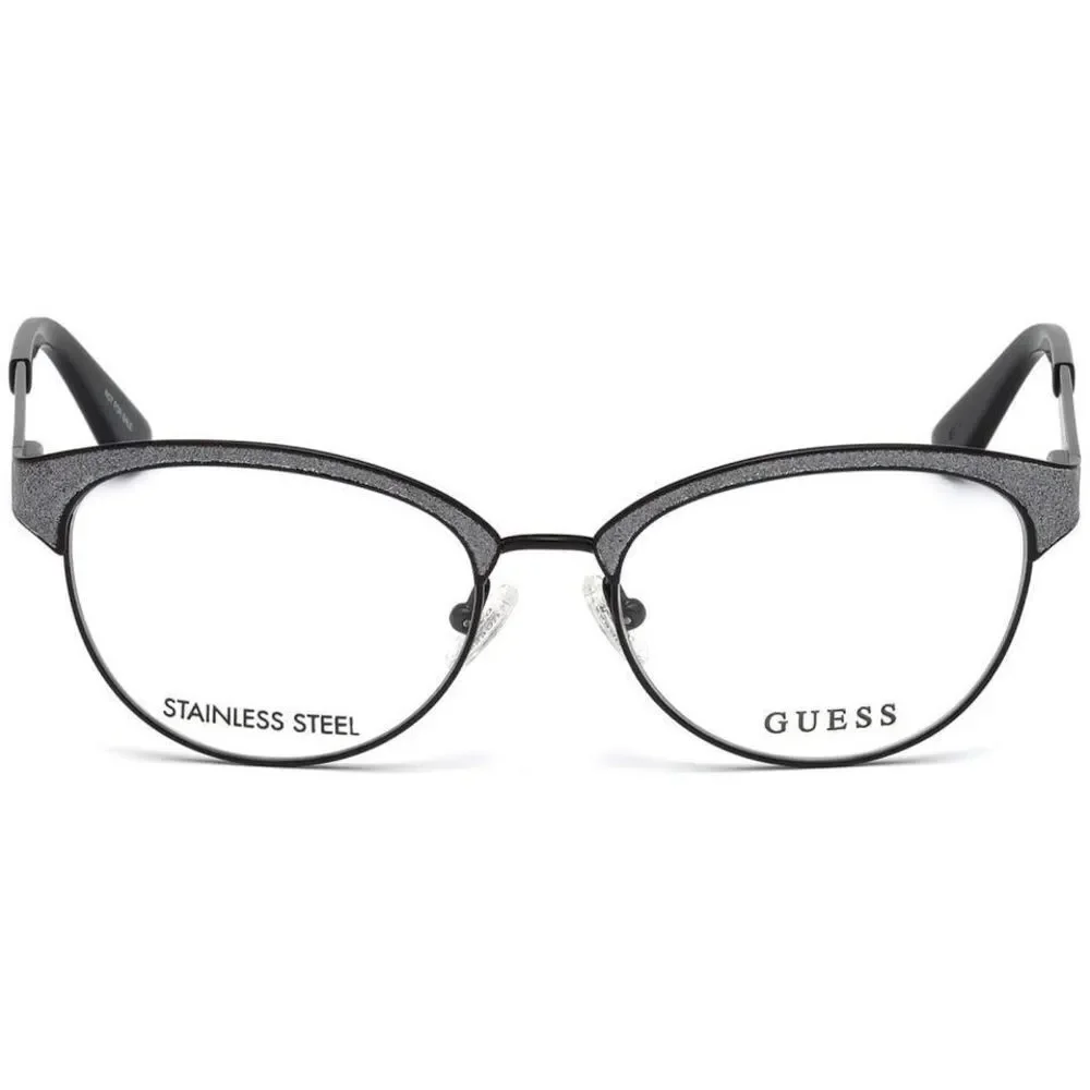 NWT GUESS 2617 51005 005 Black/Other Eyeglasses